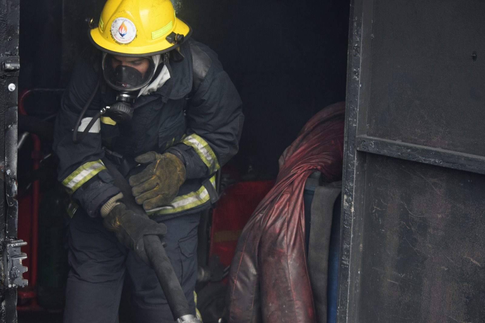 קורס כבאי מפעלי מחזור - מרכז בטיחות אש בקיסריה